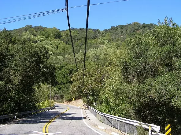 Alamitos Creek Bridge Roadway